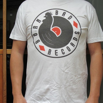 BORN BAD RECORDS T-SHIRT cover art