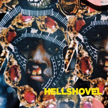 HELLSHOVEL "Hated by the Sun" LP cover art