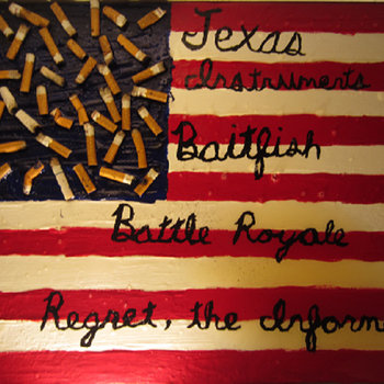 Split w/ Baitfish, Battle Royale, Regret. The Informer cover art