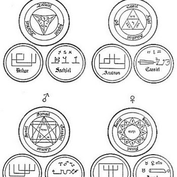 THE MAGIC SEALS OF THE SEVEN ANGELS cover art