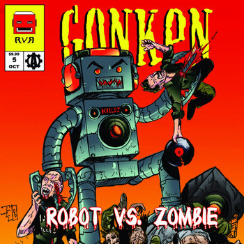 Robot vs. Zombie cover art