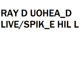 Live at Spike Hill - 3/15/12 cover art