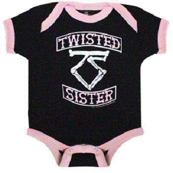Twisted Sister - Onesie - 6-12M cover art