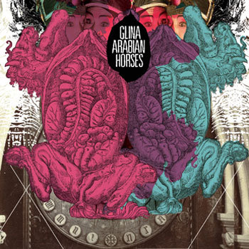 ARABIAN HORSES / GLINA split tape cover art