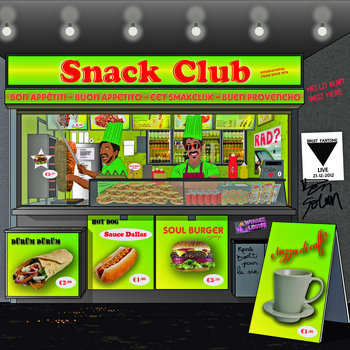 Snack Club International EP cover art