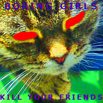 Boring Girls/Cotton Shark - Split cover art