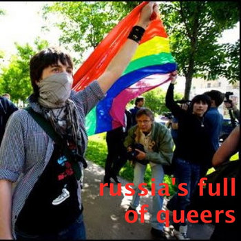 russia's full of queers cover art