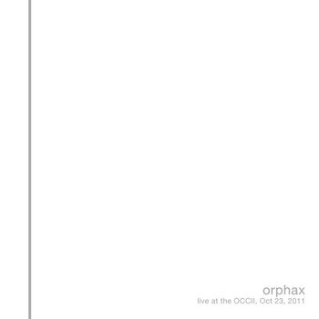 Live at OCCII, October 23th, 2011 cover art