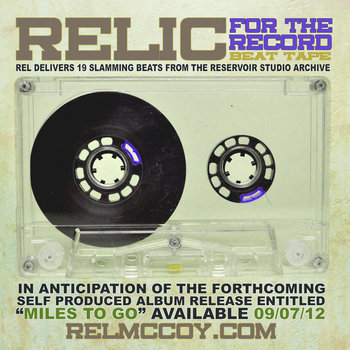 For the Record-BEAT TAPE cover art