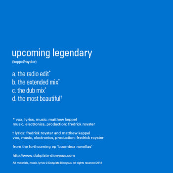 Upcoming Legendary (Mixes) cover art