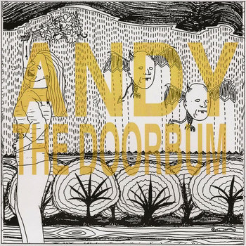 Andy the Doorbum/Yardwork split 7 inch cover art