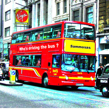 Who's driving the bus cover art