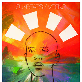 Sunbears!/MRENC split 7" cover art