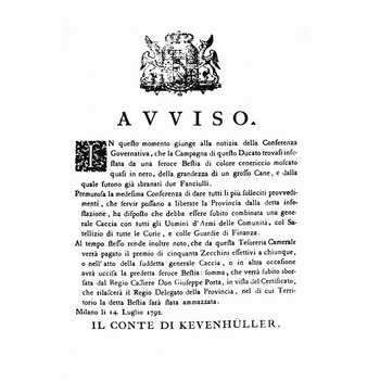 Il Conte di Kevenhüller cover art