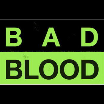 Bad Vibrations/Bloodhouse Split Cassette cover art