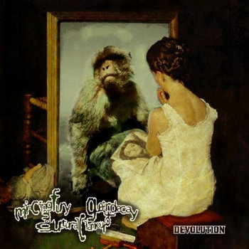 MINCING FURY AND GUTTURAL CLAMOUR OF QUEER DECAY - Devolution cover art