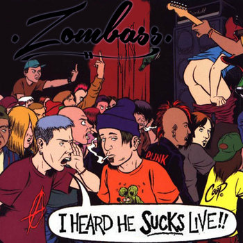 I heard he sucks live (mixtape) cover art