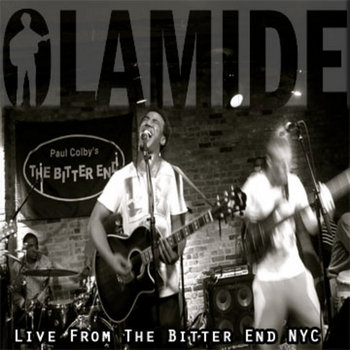 Olamide "Live from The Bitter End" cover art