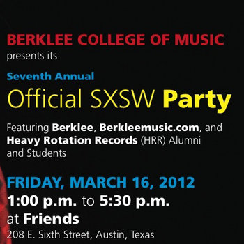 Berklee SXSW Party Sampler (2012) cover art