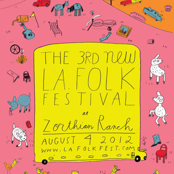 The 3rd New L.A. Folk Fest cover art