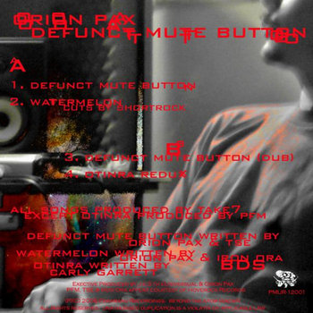 Defunct Mute Button EP cover art