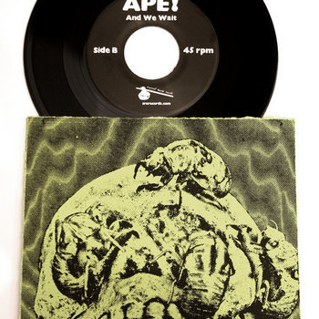 APE! Tall Ships B/ And We Wait 7" cover art