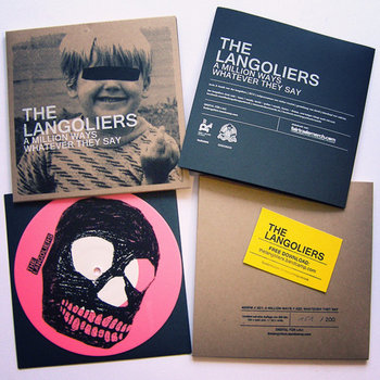 A Million Ways / Whatever They Say 7" (2012) cover art