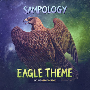Eagle Theme limited edition 7 inch vinyl including Hermitude remix cover art