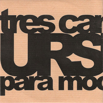 mr005 - "tres canciones para moonpalace" cover art