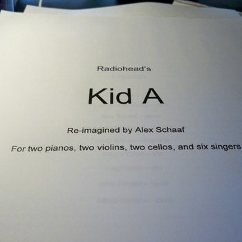 Radiohead's Kid A : Re-imagined cover art