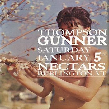 thompson gunner-live@nectars cover art