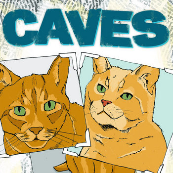 Caves / Sundials - Split 7" cover art