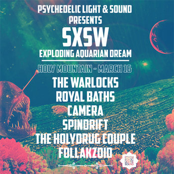 SXSW "Exploding Aquarian Dream" cover art