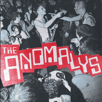 THE ANOMALYS "self-titled" LP cover art