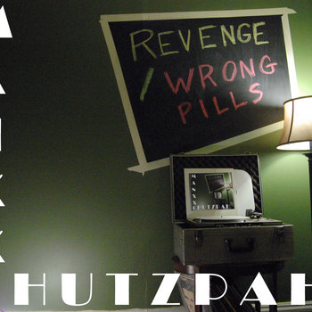 Revenge / Wrong Pills 10" split cover art