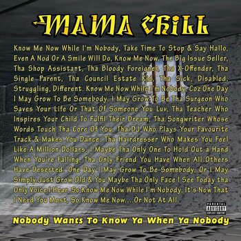 Nobody Wants To Know Ya When Ya Nobody cover art