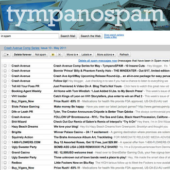 Crash Avenue Comp Series: Tympanospam cover art