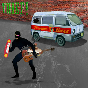 THIEF! Dinosaur Feathers Benefit Mixtape cover art