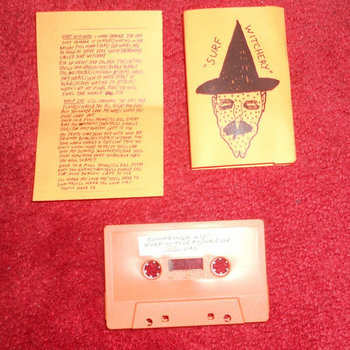 Halloween Cassingle - "Surf Witchery" cover art