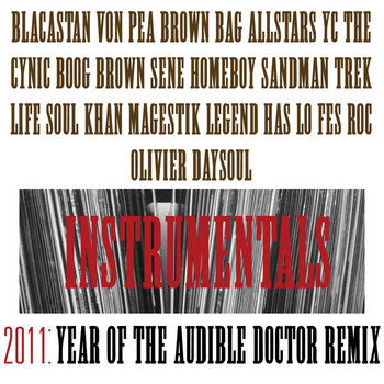 2011: Year Of The Audible Doctor Remix (Instrumentals) cover art