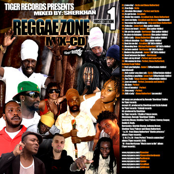 REGGAE ZONE MIX-CD 1 cover art
