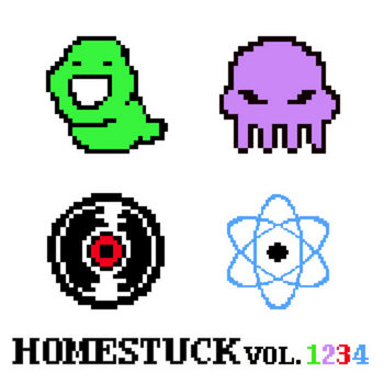 Homestuck Vol. 1-4 cover art