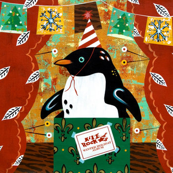 Kill Rock Stars Winter Holiday Album cover art