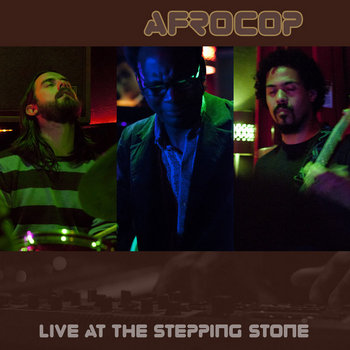 Afrocop-Live at The Stepping Stone cover art