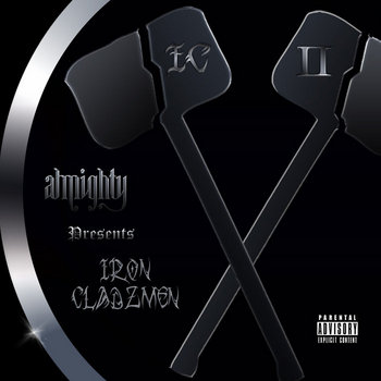 Almighty presents Iron Cladzmen - The IC 2 LP cover art