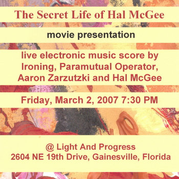 Hal McGee early 2007 solo and collaboration cover art