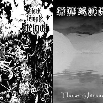 Austerity / Black Temple Below 7" cover art