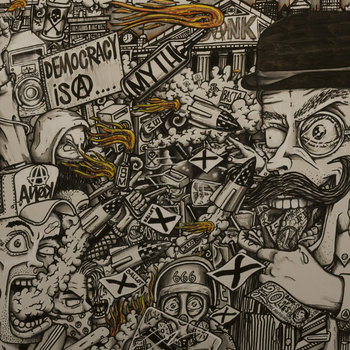 Democracy is a Myth E.P cover art
