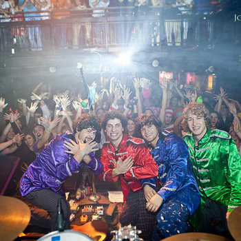 Pigeons Playing Ping Pong Halloween 2012 @ The 8x10 cover art