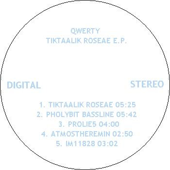 Tiktaalik Roseae EP cover art